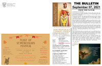 Sep 07 2021 Bulletin