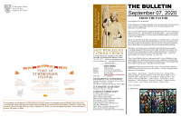 Sept 07 2020 Bulletin
