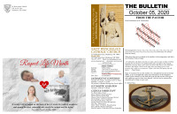 October 05 2020 Bulletin