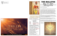 May 17 2021 Bulletin