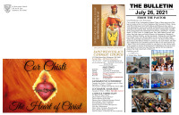 July 26 2021 Bulletin