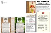 Mar 08 2021 Bulletin